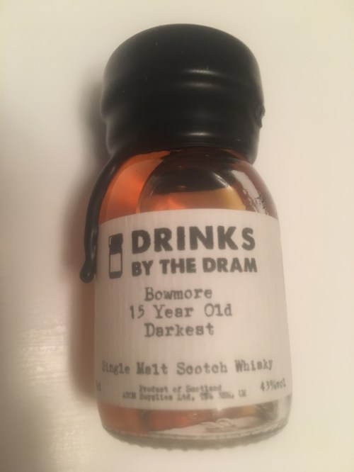 Bowmore 15 Year Old Darkest Islay Whisky Review